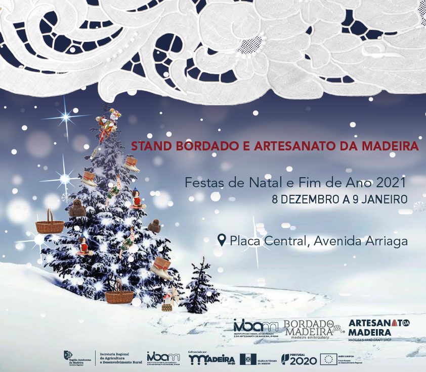 Madeira Embroidery and Handicraft at Christmas and New Year 2021 Festivities