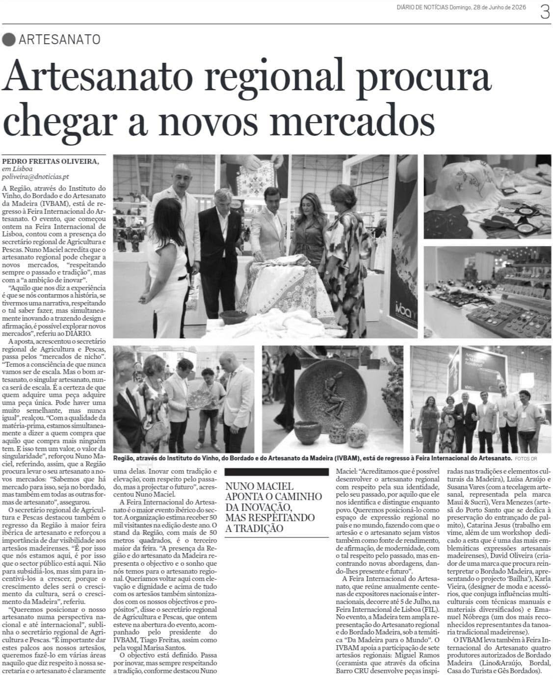 Artesanato e Bordado Regional procura chegar a novos mercados