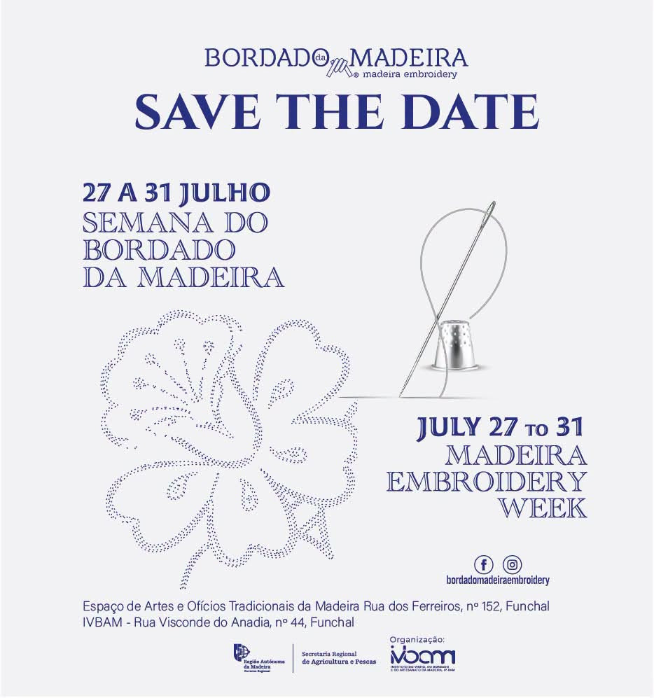 Save The Date - Semana do Bordado 2026