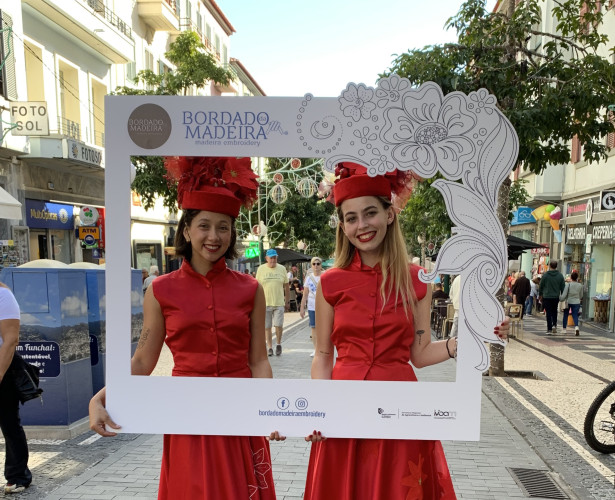 IVBAM promove Bordado Madeira nas ruas e na Internet