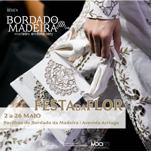 Bordado da Madeira nas celebrações da Festa da Flor